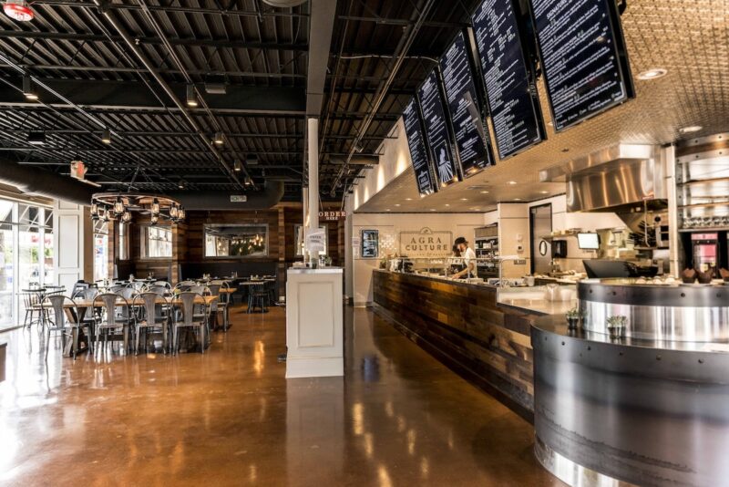 Retail tenant improvement construction project